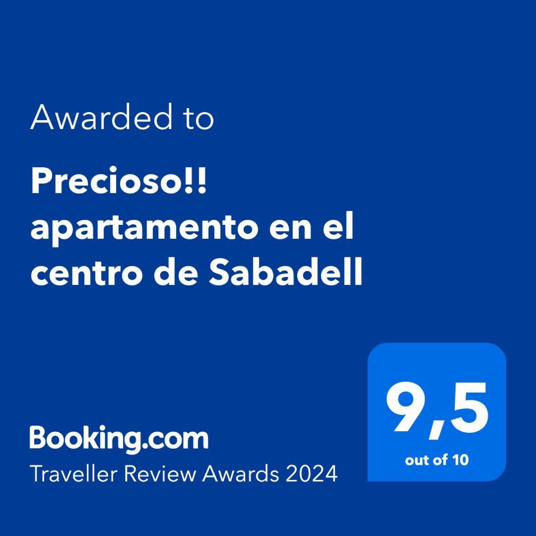 Precioso!! Apartamento En El Centro De Sabadell Daire Dış mekan fotoğraf